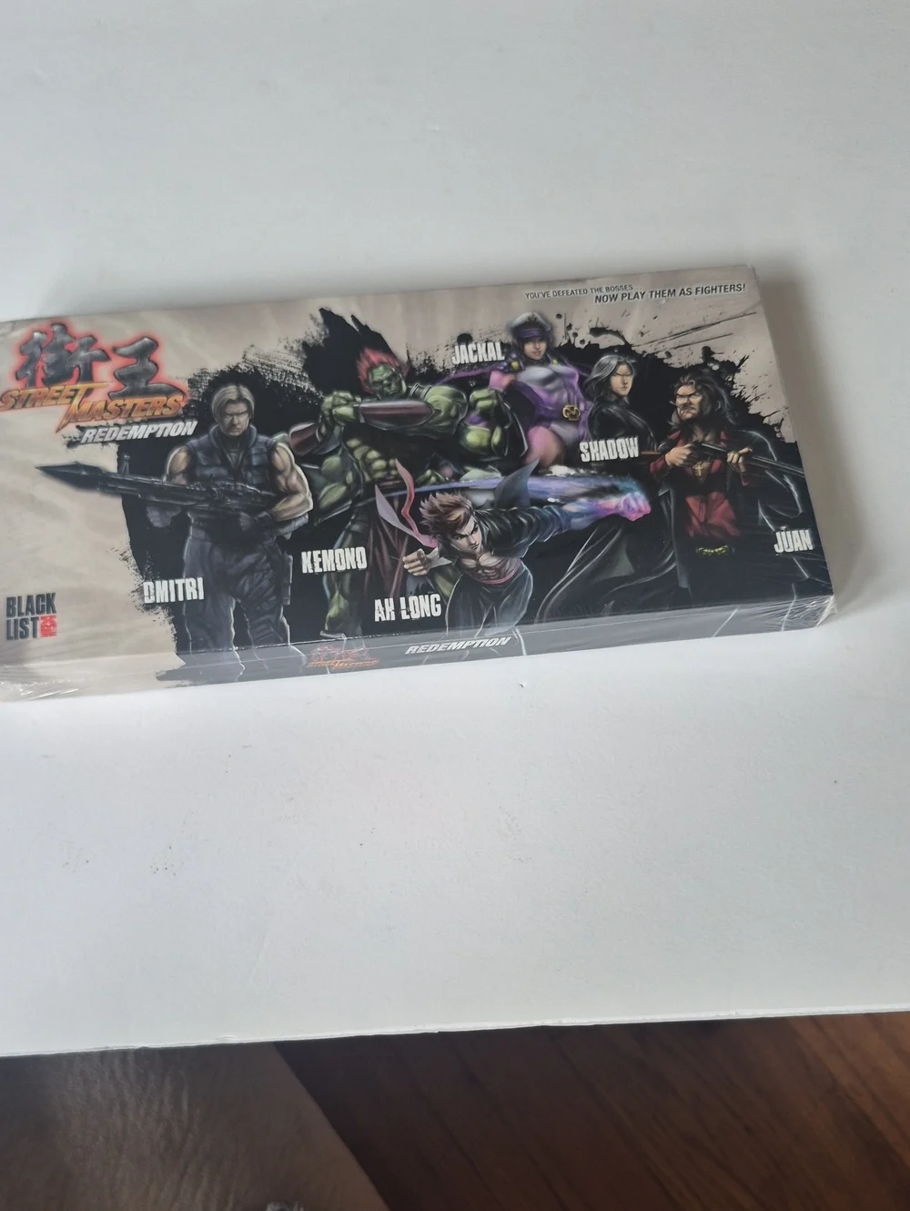 New In Sealed Box.Street Fighters Redemption Puzzle Game - Beige Box Artwork
